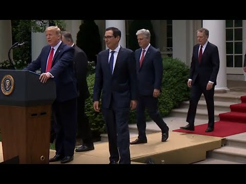 Trump announced action against China, News Conference 5/29/2020
