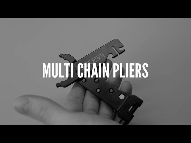 Видео Мультиинструмент Lezyne Multi Chain Pliers (Black)