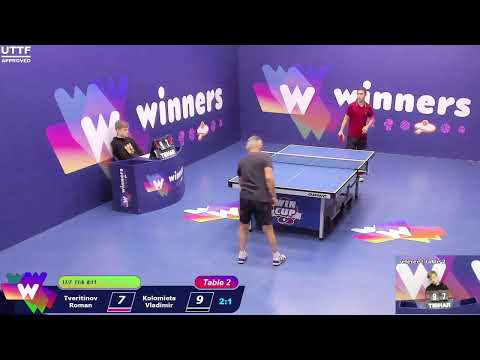 WINners CUP table 2  29.10  Tveritinov Roman - Kolomiets Vladimir  12:45