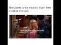 When Bernadette Gets Angry