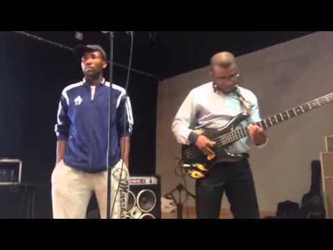 Wirdane Soula a Vichy avec flamants