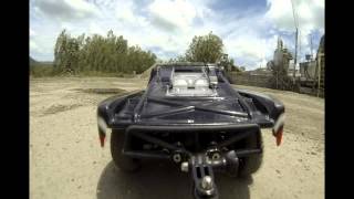 preview picture of video 'Traxxas Slayer Pro 4x4 and GoPro Hero 3 - Dirty Quarry'