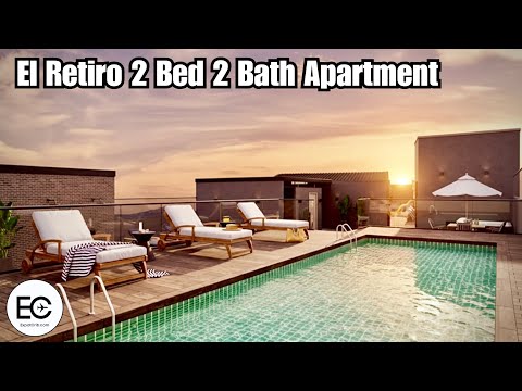 Brand New El Retiro 2 Bedroom Apartment With Amazing Amenities | Pool Jacuzzi Gym 24 Hour Security 