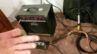 Video thumbnail for Peavey Transtube 258 EFX + PFC-3 Footswitch by davecooper360