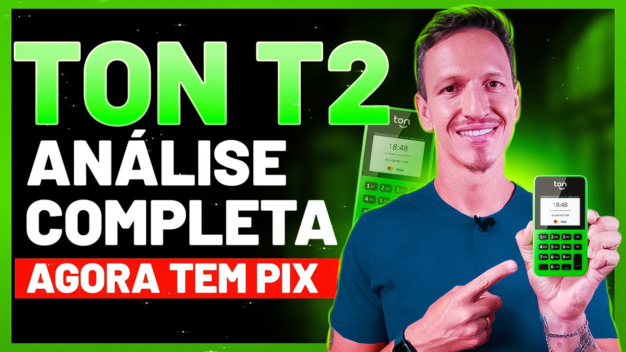 Maquininha de Cartão TON T2 VALE A PENA ? Review ATUALIZADO #ton