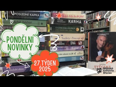 Nové knihy 27. týdne v břeclavské knihovně