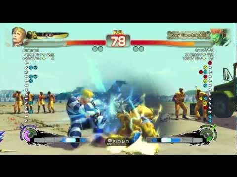 Jun. (Cody) vs hero5253 (Blanka) AE2012 Ranked Match *720p HD*