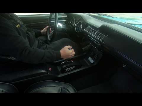 Ford Mustang Fastback 1968 AOD manual valvebody demonstration