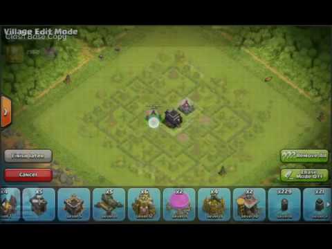 Clash Base Designer for COC Video