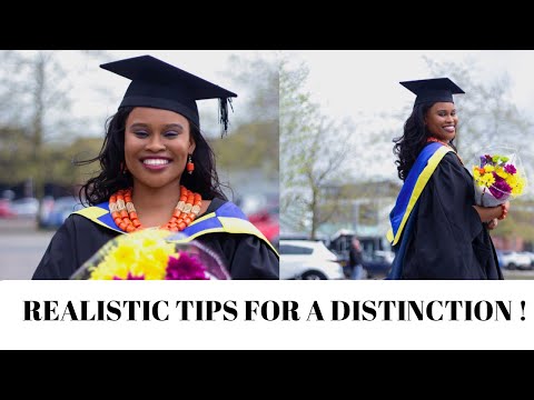 HOW I MADE A DISTINCTION IN MY MASTERS DEGREE IN THE UK 🇬🇧🎓