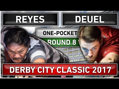 Efren Bata Reyes 2017 !!! v Corey Deuel ᴴᴰ 2017 Derby City Classic One-Pocket R8