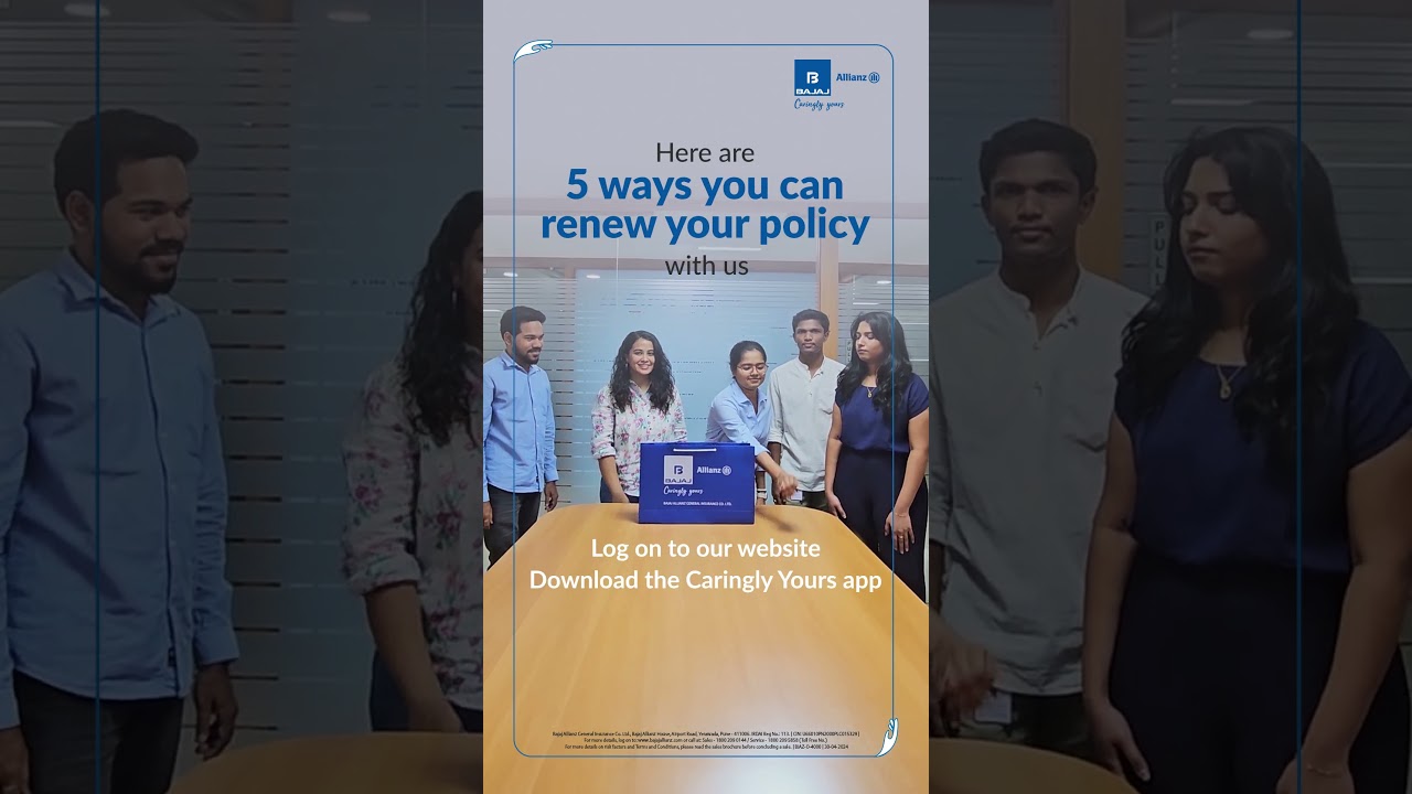 Insurance Renewal | Bajaj Allianz General Insurance
