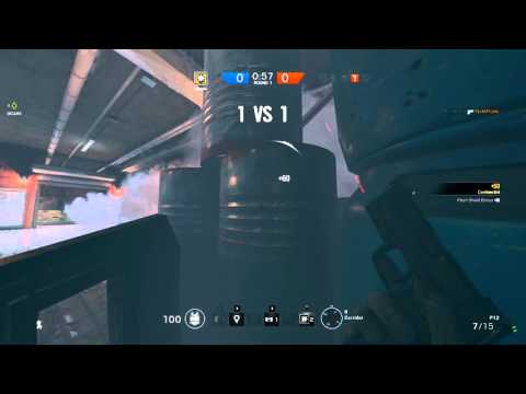 Rainbow Six: Siege - The 30 Foot Shield (Blitz Clutch) [HD 60FPS]