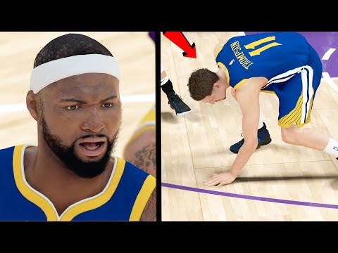 MOST SERIOUS GAME of the PLAYOFFS! SNAPPED KLAY ANKLES! NBA 2k19 My CAREER Ep. 64