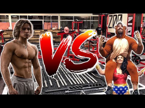 Bradley Martyn VS Alex Eubank (Shoulder Workout)