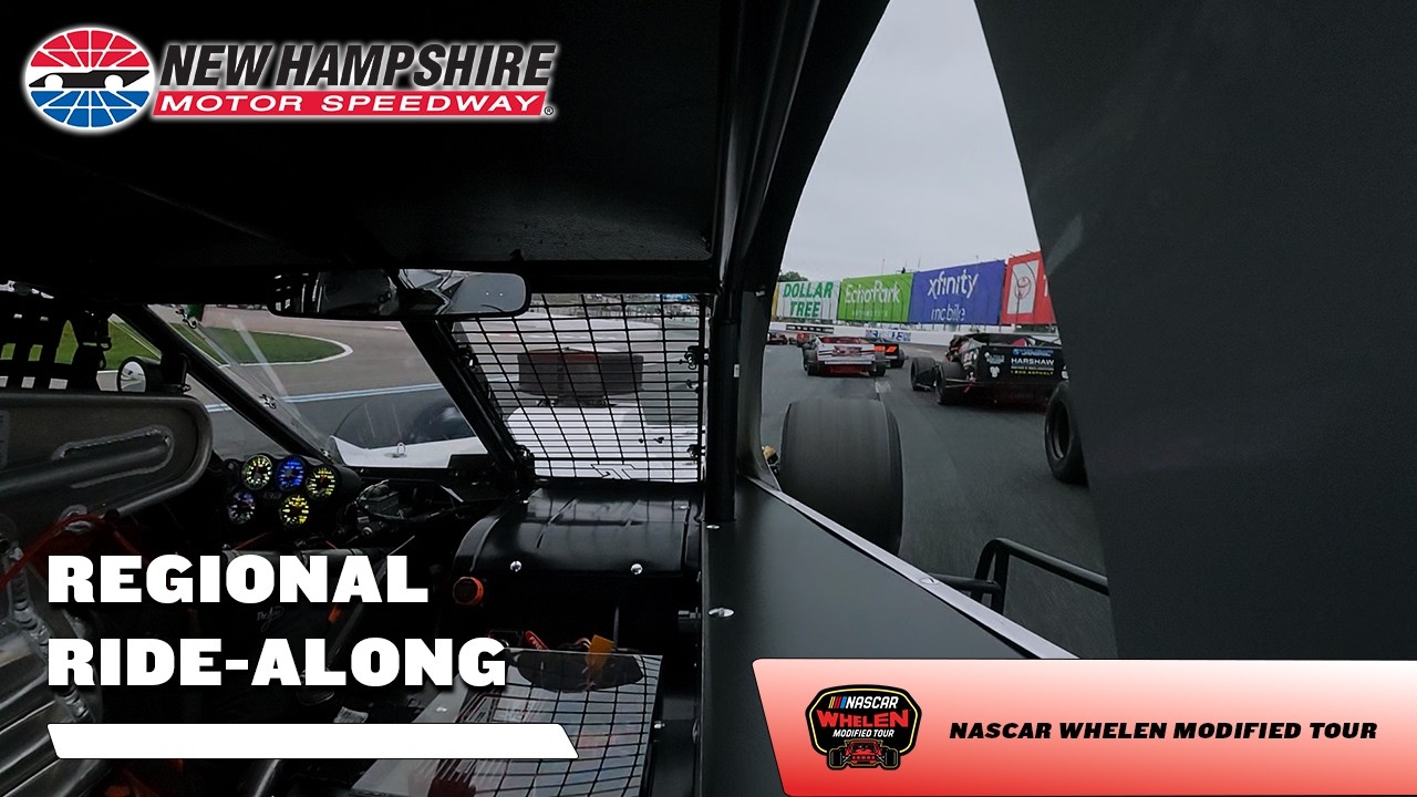 Regional Ride Along: The return of in-car cameras on the NASCAR Whelen Modified Tour