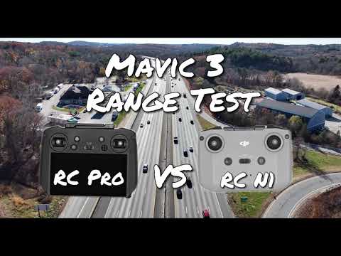Mavic 3 OcuSync Range Test (23km) - RC N1 vs RC Pro
