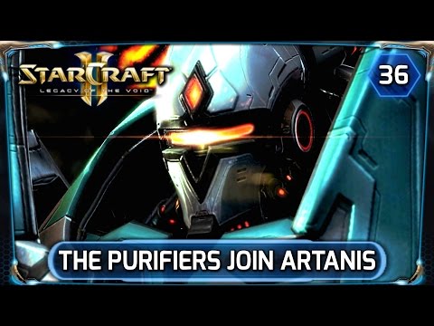 Starcraft 2 ► Legacy of the Void Cutscene - The Purifiers Join Artanis (LOTV Campaign Walkthrough)