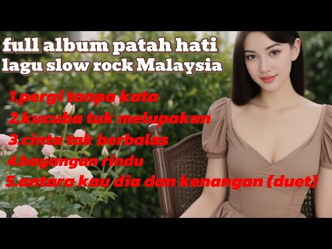 Full album patah hati lagu slow rock Malaysia bikin teringat masa lalu