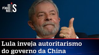 Lula defende ditadura chinesa e elogia força do partido único
