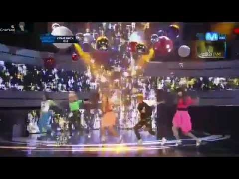 120614 F(x) - Jet + Electric Shock (Comeback Stage)