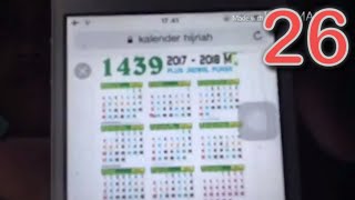 Kenzie Series | Eps 26 Kalender Hijriah 1439 H = 1440H Indonesia 2018