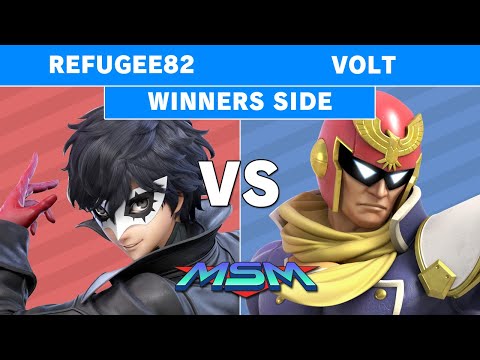 MSM 197 - Refugee82 (Joker) vs Volt (Captain Falcon) Winners Pools - Smash Ultimate