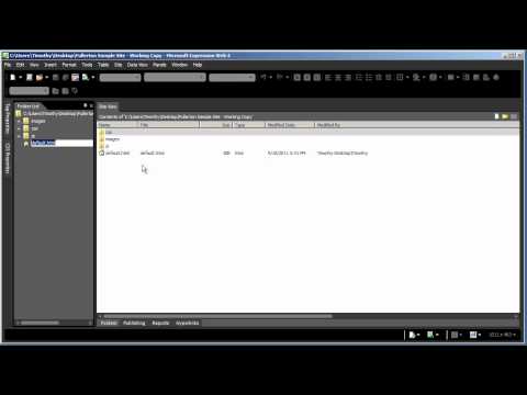 2 - Introduction to Expression Web 4 Tutorial