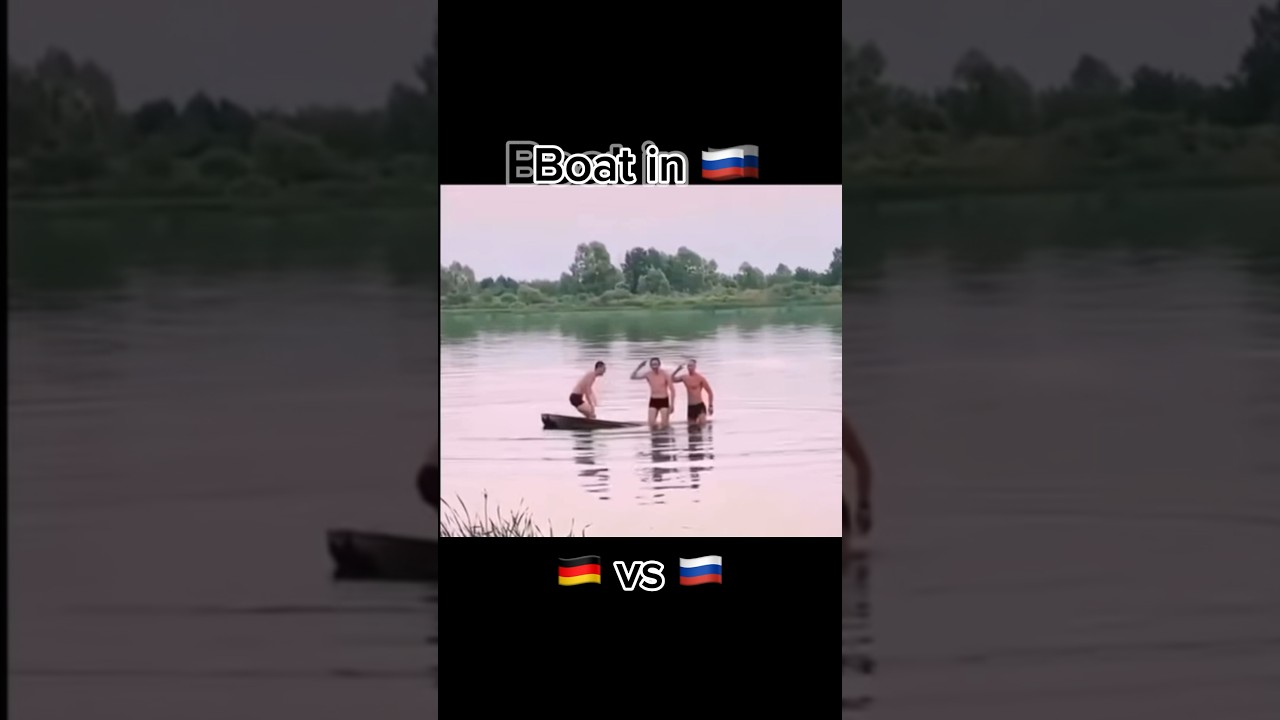 Boat Germany🇩🇪 vs Russia🇷🇺 #vs #memes #russia #geography #germany