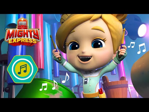 Happy and You Know it & More Kids Songs | Mighty Express Song Compilation | Nursery Rhymes for Kids