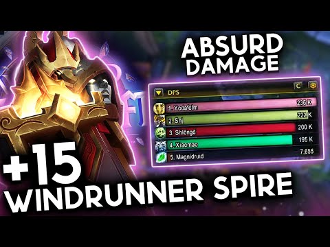 Windrunner Spire +15 with BUFFED Prot Paladin | MIDNIGHT BETA M+