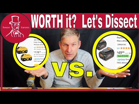 Dewalt Vs. No-name : Which Replacement Drill Battery Should You Buy?