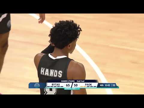 Tough Call 4: Rytas Vilnius vs PAOK mateco - Personal Foul vs Unsportsmanlike Foul