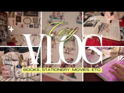 Gemütlicher Januar-Vlog {Schreibwaren, Bücher, Filme und mehr}