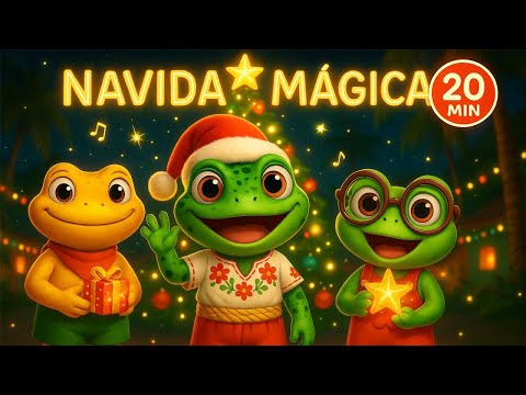 “🎅 Música Navideña para Niños ✨ Navidad Mágica | 20 Minutos de Canciones Infantiles”