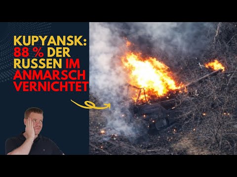 Kupyansk: Russen verlieren 88 % schon im Anmarsch! Ukraine Lagebericht (539) und Q&A