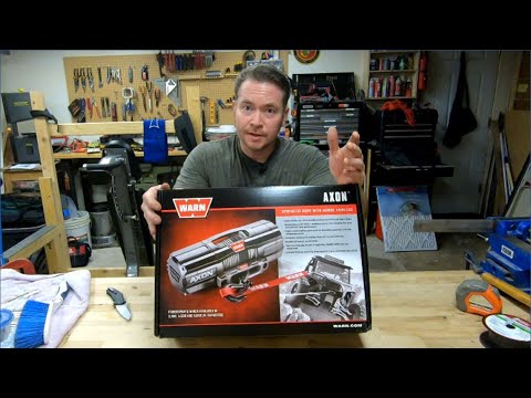 Warn Axon 55s Winch Unboxing for 2019 Subaru Crosstrek
