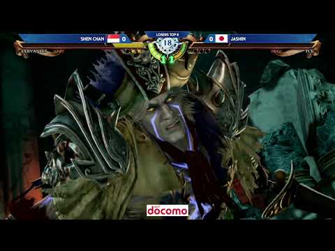 EVO Japan 2019 - Soulcalibur VI Top 8 - Jashin vs. Shen Chan