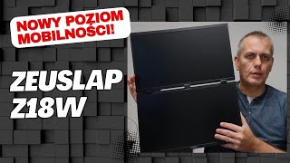 Zeuslap Z18W –jak działa podwójny, mobilny monitor 2×18,5″ | recenzja