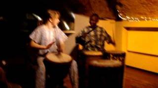 "jamming" Danique and Doudou N'Diaye Rose jr.