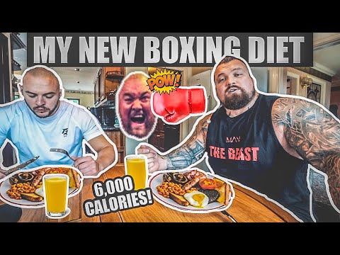 My New Boxing Diet | Full Day Of Eating | 6,000 Calories