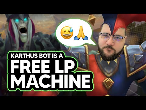 CARRYING PINKWARD WITH MY KARTHUS BOT LANE