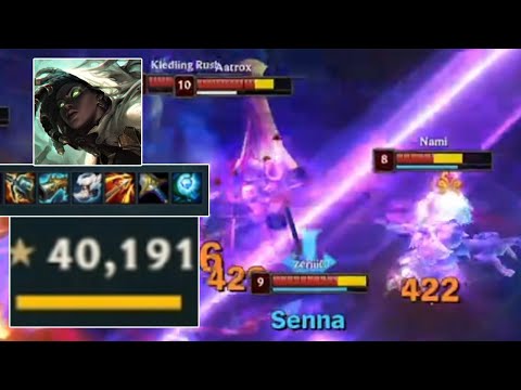 SECRET SENNA BUILD DID MOST DMG??