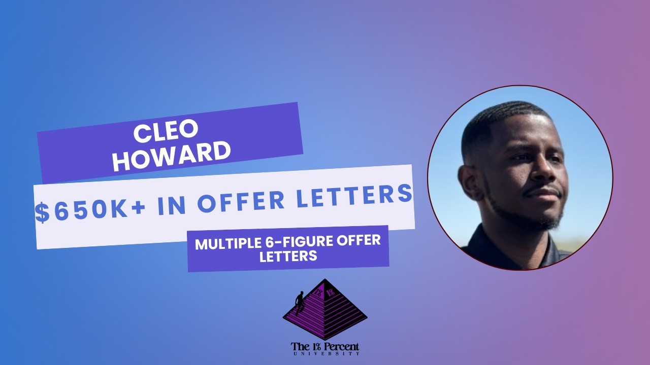 Software Engineer to Dual Cloud Jobs: How Cleo Automated His Way to Multiple 6-Figure Offers