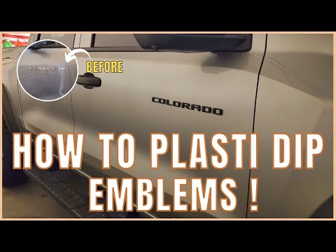 HOW TO PLASTI DIP EMBLEMS ON YOUR VEHICLE- CHEAP & EASY MOD