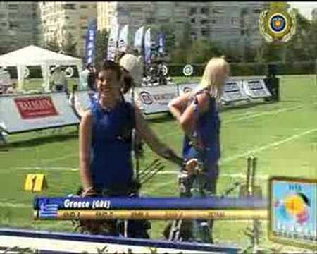 Greece v Mexico – compound women's team bronze | Antalya 2006 Archery World Cup stage 2