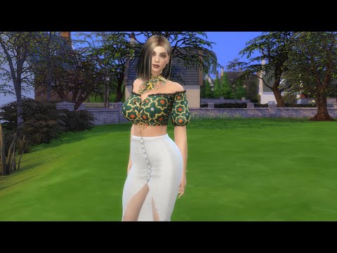 sims 4 premium cc download girl Ginevra Russo by Bonita100 Game Video Preview