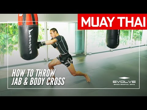 Muay Thai | How To Throw A Jab and Body Cross