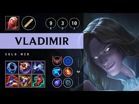 Vladimir Mid vs Taliyah - EUW Grandmaster Patch 25.09