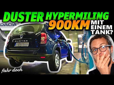 Dacia Duster 4x4 Hypermiling | Wie weit komme ich mit einer Tankfüllung? Fahr doch